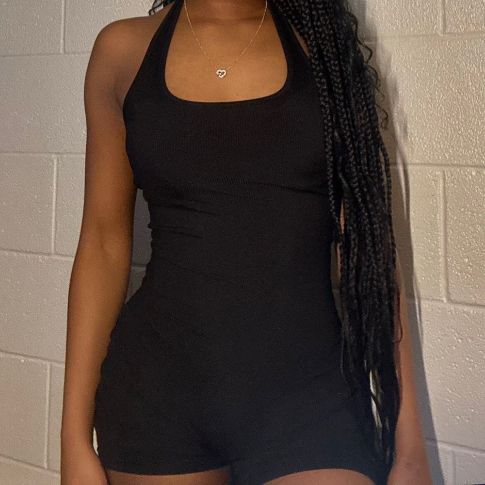 ribbed romper, xs-small